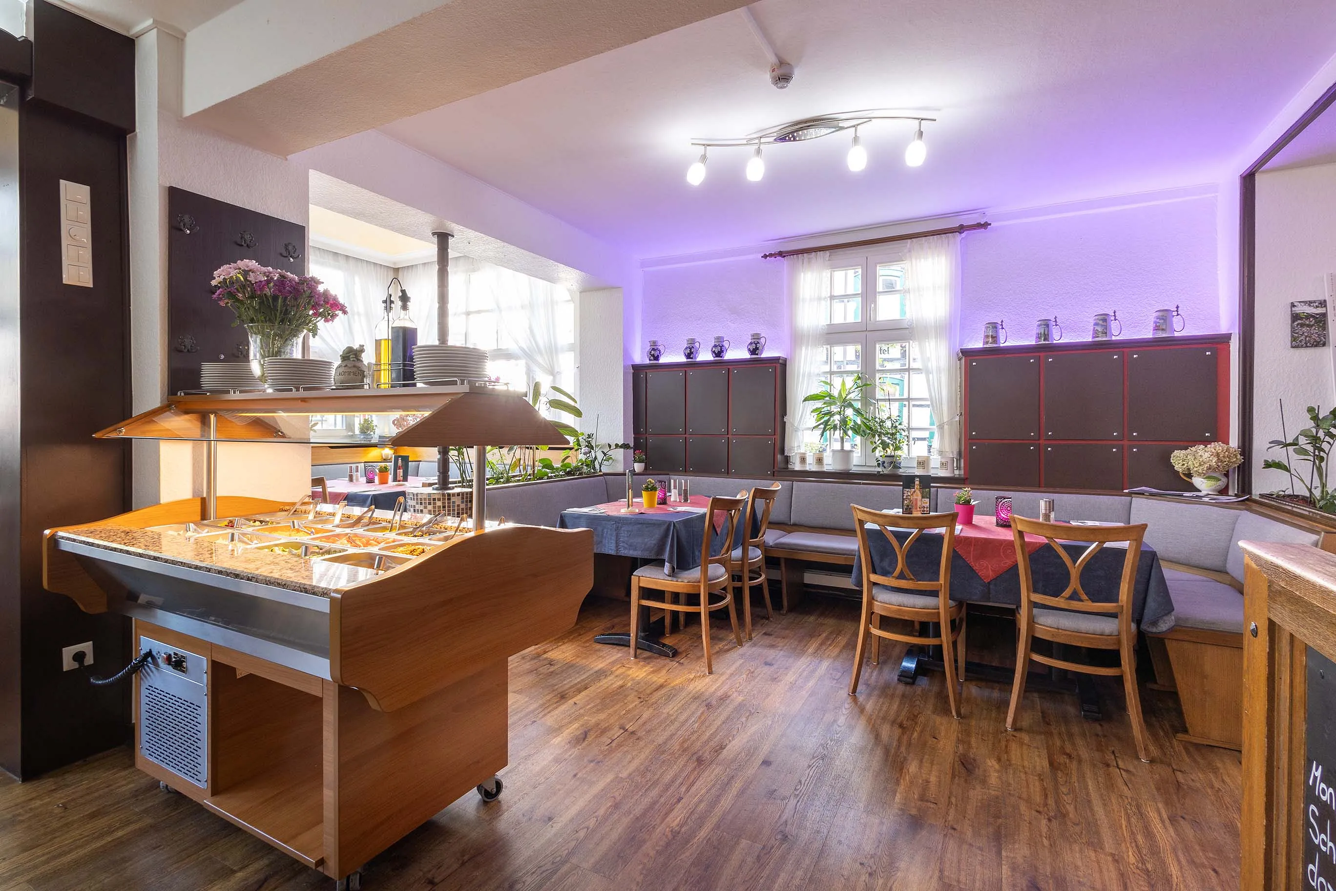 Tische im Restaurant